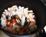 卵で味変！ミネストローネ作り方3写真