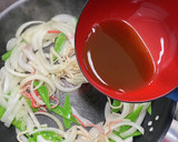 【今が旬】新玉ねぎと絹さやの卵炒め作り方8写真