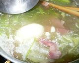 春キャベツのサワークリームスープ作り方3写真