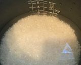 Steamed white rice作り方6写真