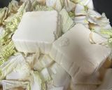 豚肉と白菜豆腐スープ作り方1写真