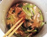 小松菜と しめじと 生姜の お味噌汁❀作り方6写真