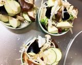 肉無チクワきな粉簡単クリーミー味野菜炒め作り方11写真