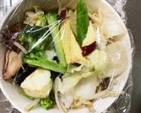 肉無チクワきな粉簡単クリーミー味野菜炒め作り方12写真