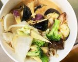 肉無チクワきな粉簡単クリーミー味野菜炒め作り方14写真