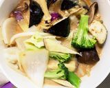 肉無チクワきな粉簡単クリーミー味野菜炒め作り方15写真