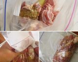 チキンと彩り野菜のハーブ焼きデリ風サラダ作り方2写真