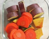 チキンと彩り野菜のハーブ焼きデリ風サラダ作り方7写真