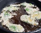 ほうれん草の・根っこ・天ぷら作り方5写真