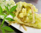 ほうれん草の・根っこ・天ぷら作り方6写真
