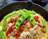 卵巻かない♪鉄板オムライス作り方7写真