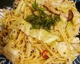 キャベツペペロンチーノバジル風味作り方6写真