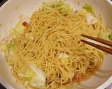 和風キャベツペペロンチーノ作り方6写真