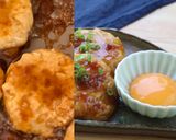 豆腐つくね　卵黄を絡めて♪作り方6写真