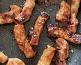 簡単!豚肉と春キャベツの甘辛みそ炒め作り方4写真