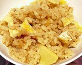1合ぶん！鍋で炊く筍の炊き込みご飯作り方7写真
