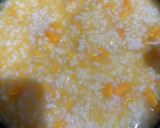 さつまいものお粥　離乳食〜冷凍まとめ作り作り方3写真