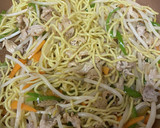 冷蔵庫に残ってる野菜で上海風焼きそば☆作り方4写真