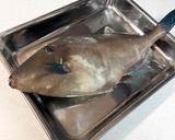 ウマヅラハギのフライドフィッシュ～魚の駅作り方2写真