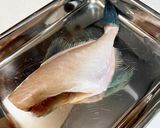 ウマヅラハギのフライドフィッシュ～魚の駅作り方3写真
