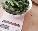 菜の花とコーン焦がしバター醬油作り方1写真
