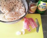 パリッ★レンコンとベーコンの旨塩レモン作り方1写真