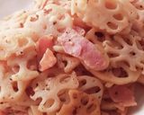 パリッ★レンコンとベーコンの旨塩レモン作り方6写真