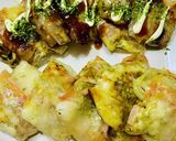 簡単！ライスペーパーでお好み焼き＆ピザ作り方7写真