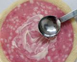 薔薇の季節に⋯ハムローズパン☆作り方3写真