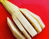 春来てるよー！たけのこと油揚げの混ぜご飯作り方3写真