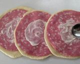 薔薇の季節に⋯ハムローズパン☆作り方4写真