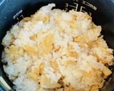 春来てるよー！たけのこと油揚げの混ぜご飯作り方8写真