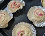 薔薇の季節に⋯ハムローズパン☆作り方8写真