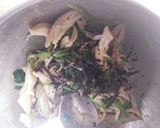 鶏ささ身と三つ葉基本の和え物★調味料2つ作り方7写真