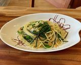 【春の味覚】コシアブラのペペロンチーノ作り方8写真