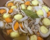 新じゃがと新玉ねぎ入り洋風肉じゃが♡作り方4写真