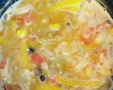 サバ缶のトマト味噌バターカレースープ☆作り方4写真