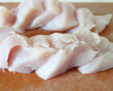 柔らか【鶏むね肉のごま天ぷら】とり天作り方1写真