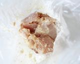 柔らか【鶏むね肉のごま天ぷら】とり天作り方3写真