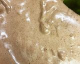 米粉でチョコチップ入　チョコロールケーキ作り方3写真
