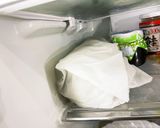 米粉でチョコチップ入　チョコロールケーキ作り方14写真