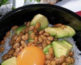 アボカド納豆丼作り方2写真