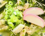 あさり入りわかめうどん作り方4写真