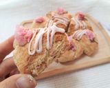 ノンオイルで簡単!かわいい桜のスコーン♪作り方9写真