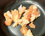 季節限定　生竹の子と鶏肉の炒め物　簡単作り方1写真