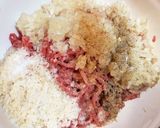 キャベツとトマトの煮込みミニバーグ♪作り方2写真