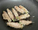 ★あと一品★豚ロース薄切り肉の水菜巻き作り方4写真