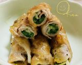 ★あと一品★豚ロース薄切り肉の水菜巻き作り方6写真
