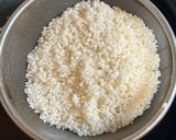 水煮あさりで簡単ピラフ♪作り方1写真