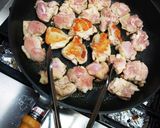 鶏モモ肉とブロッコリーの粒マスタード炒め作り方3写真